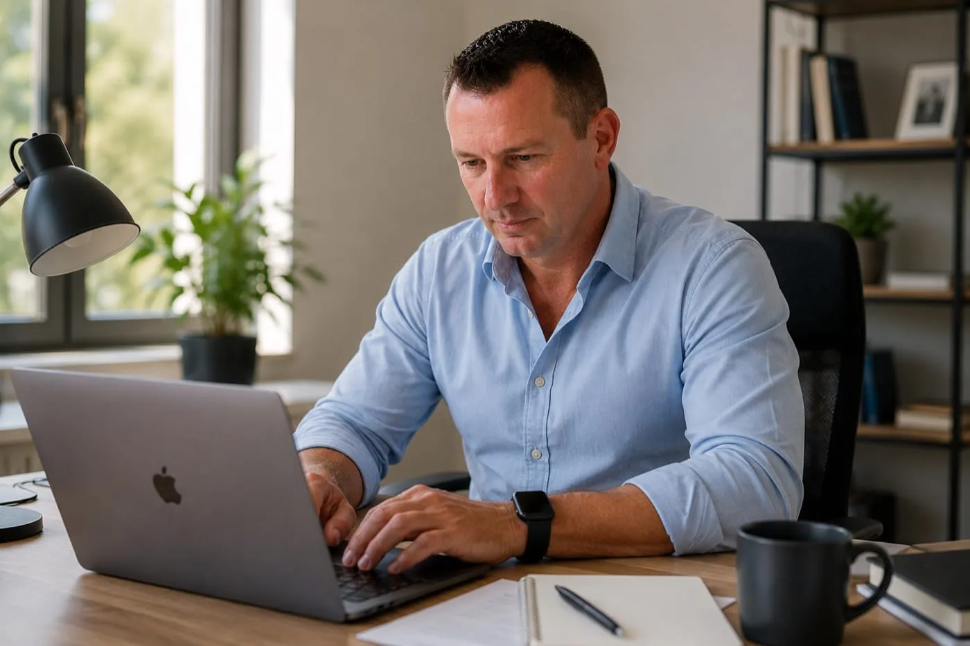Nicolas Rousseau on a B2B food consulting assignment