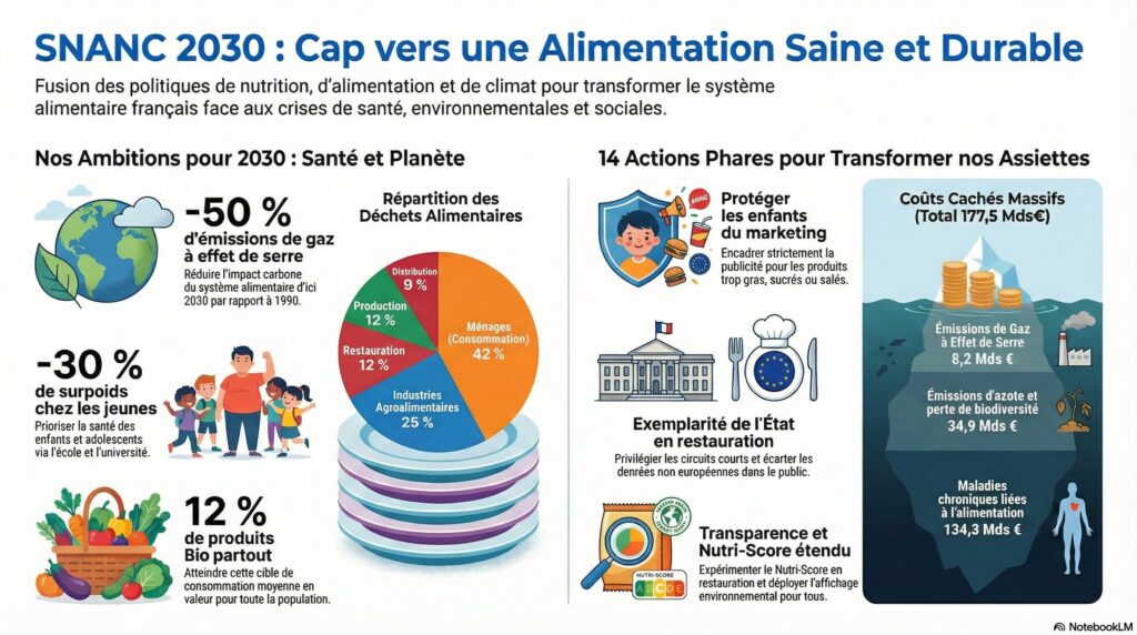 Stratégie nationale alimentation, nutrition et climat 2025–2030 - quels impacts sur les ingrédients ?